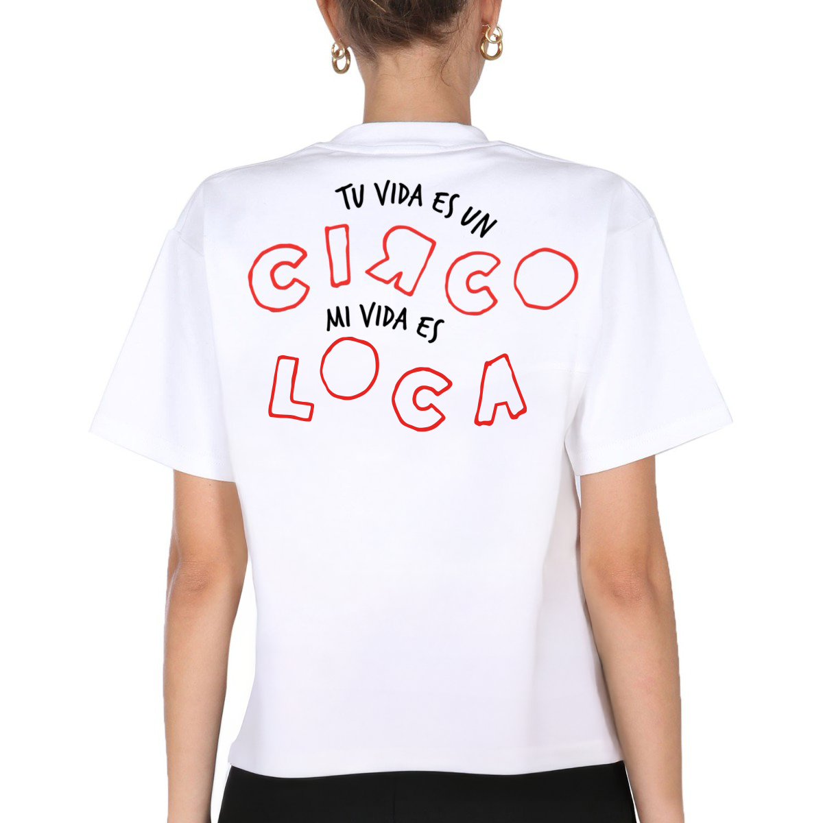 T-Shirt Regular CIRCOLOCA Bianca