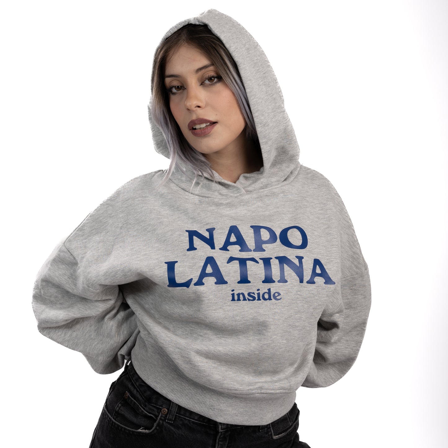 Felpa Napolatina con cappuccio