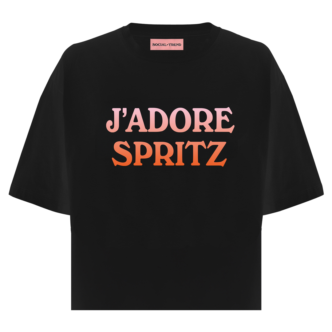 T-Shirt J'ADORE SPRITZ Nera