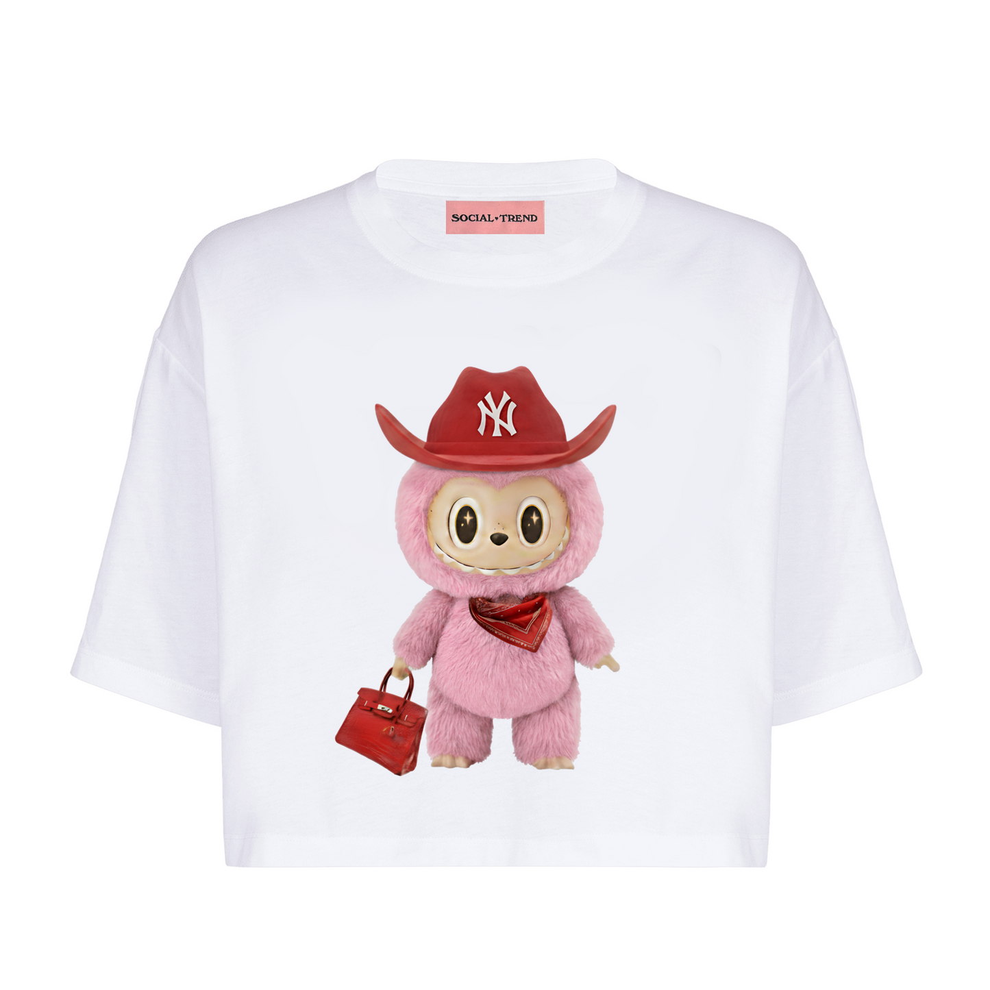 T-Shirt CROP LABUB* COWBOY