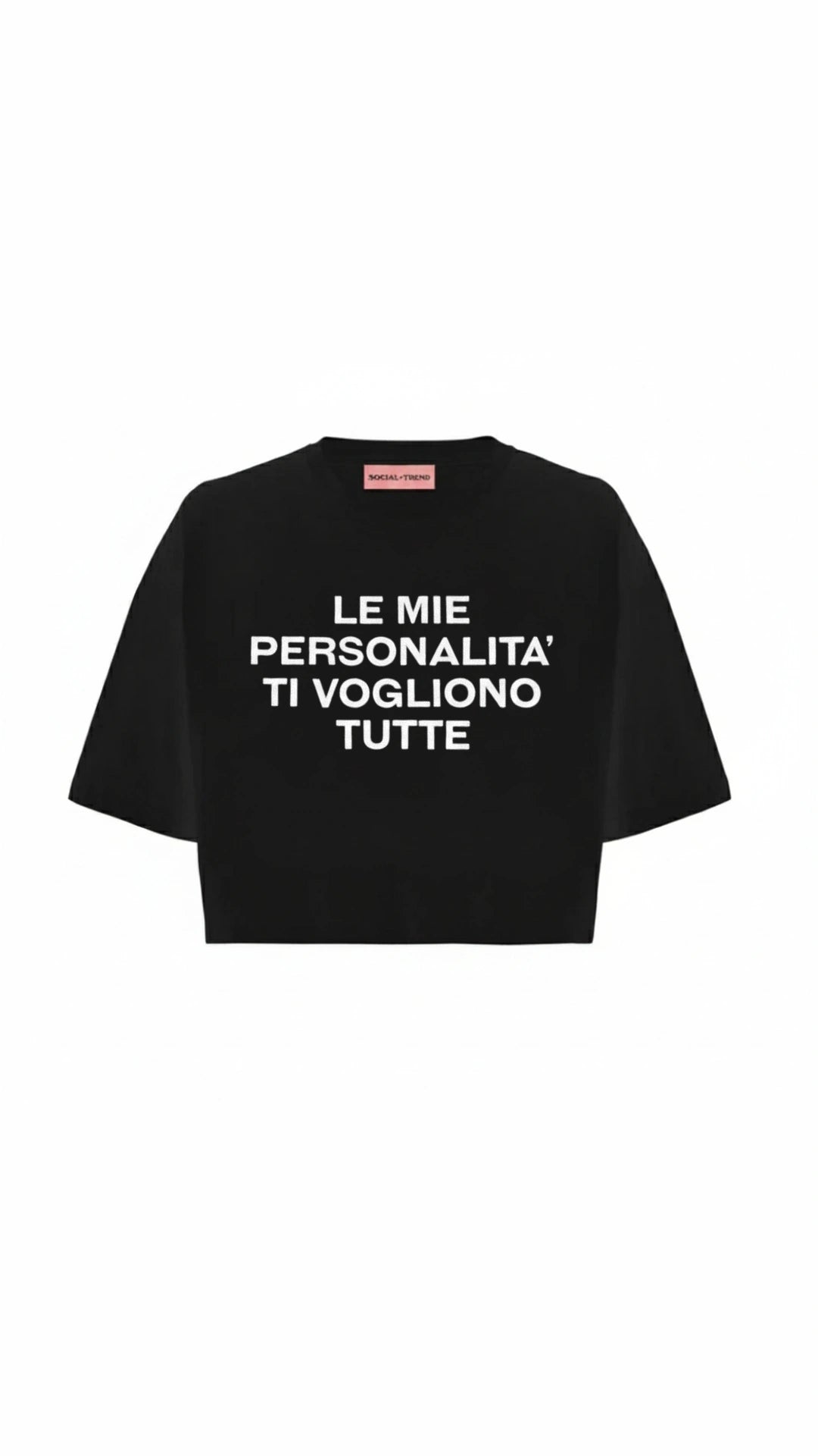 T-Shirt nera Le mie personalità