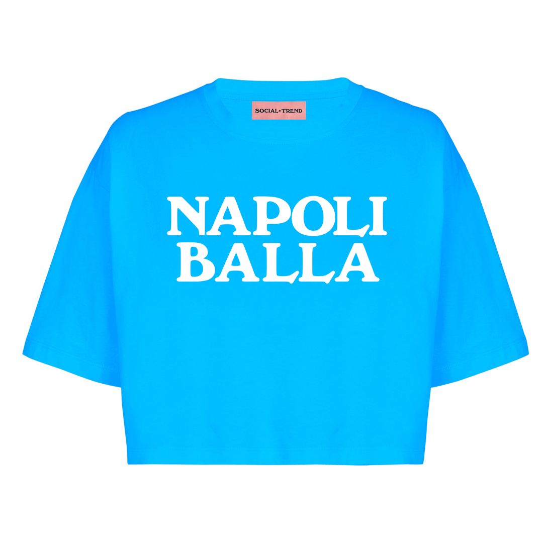 T-Shirt CROP NAPOLI BALLA