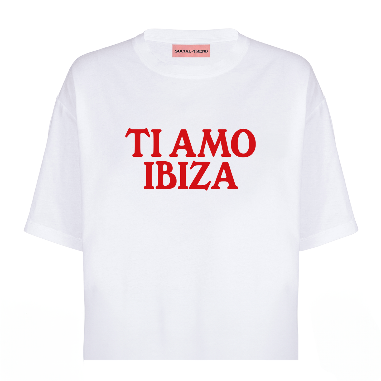 T-Shirt Regular TI AMO IBIZA Bianca
