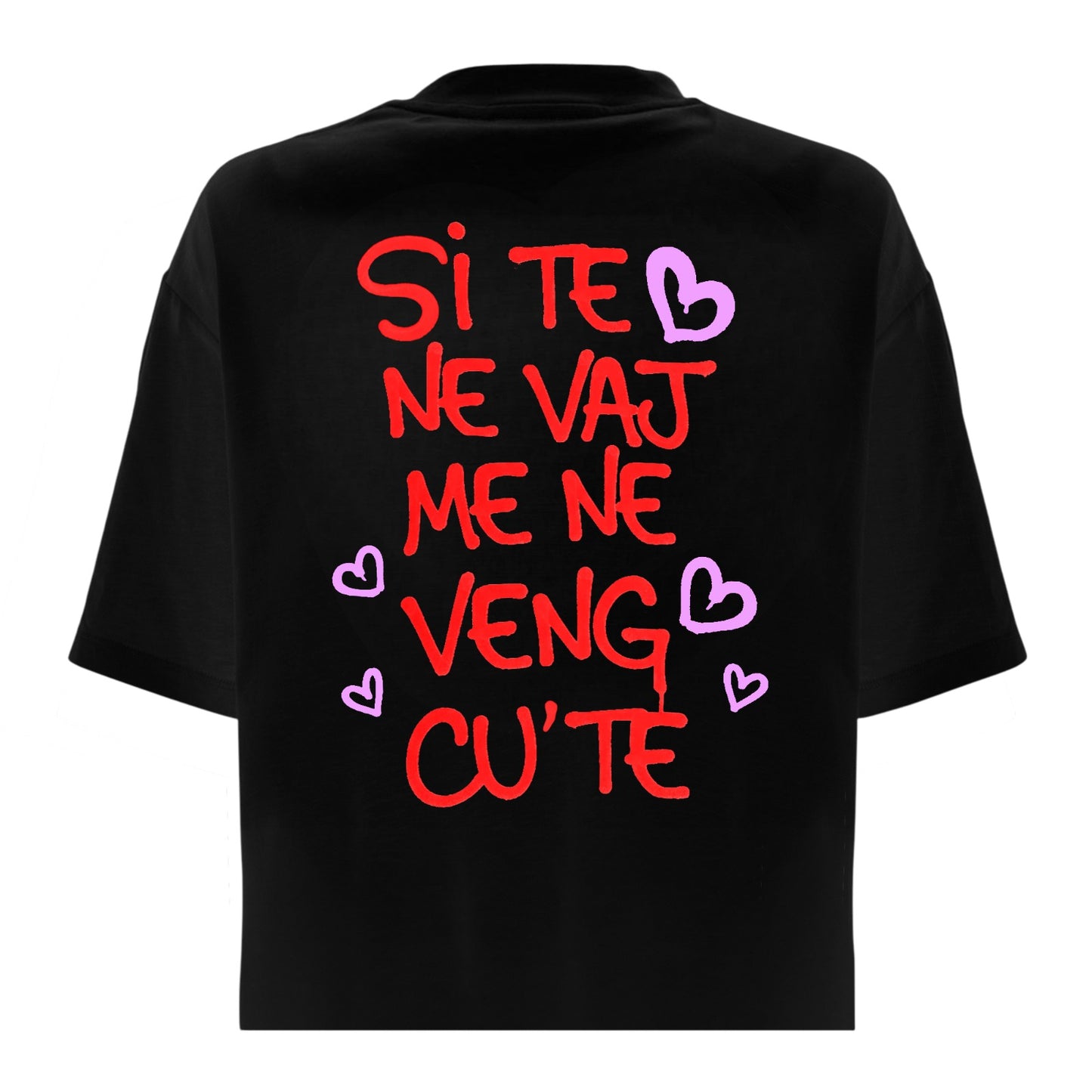 T-Shirt Love Regoular Nera