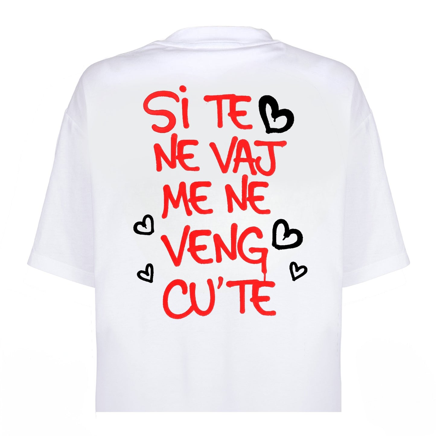 T-Shirt Love Regoular Bianca