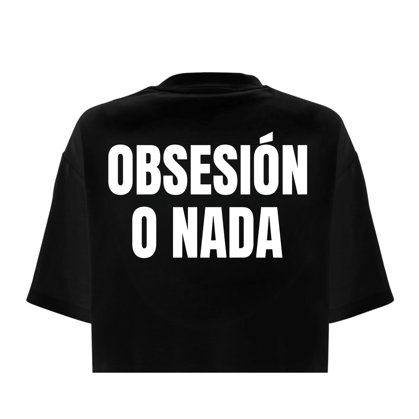 T-Shirt crop OBSESION O NADA