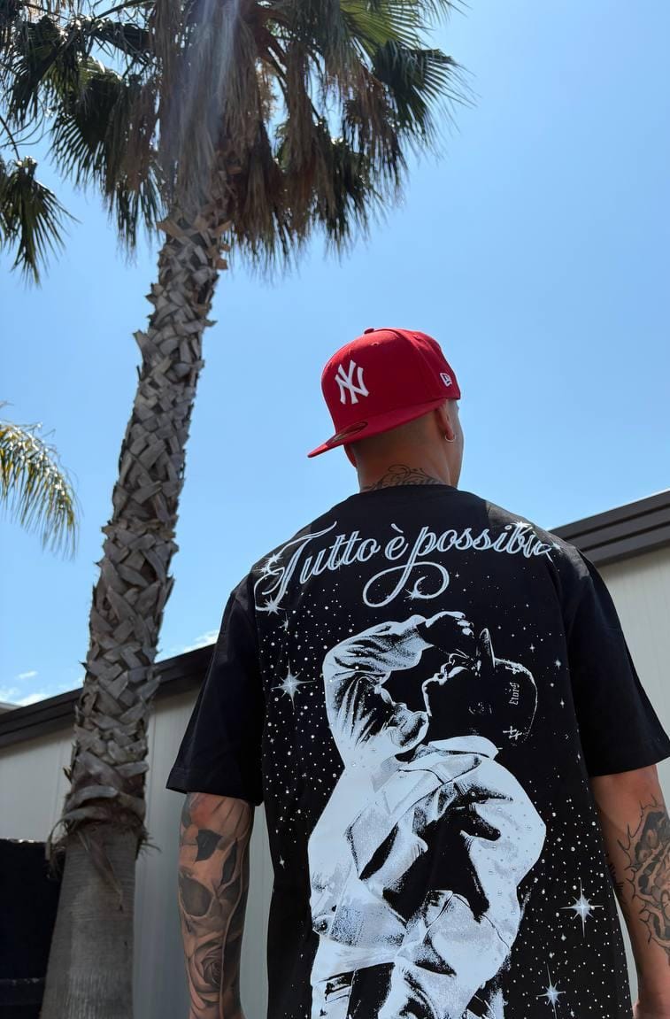 T-Shirt Tutto è possibile Luxury strass