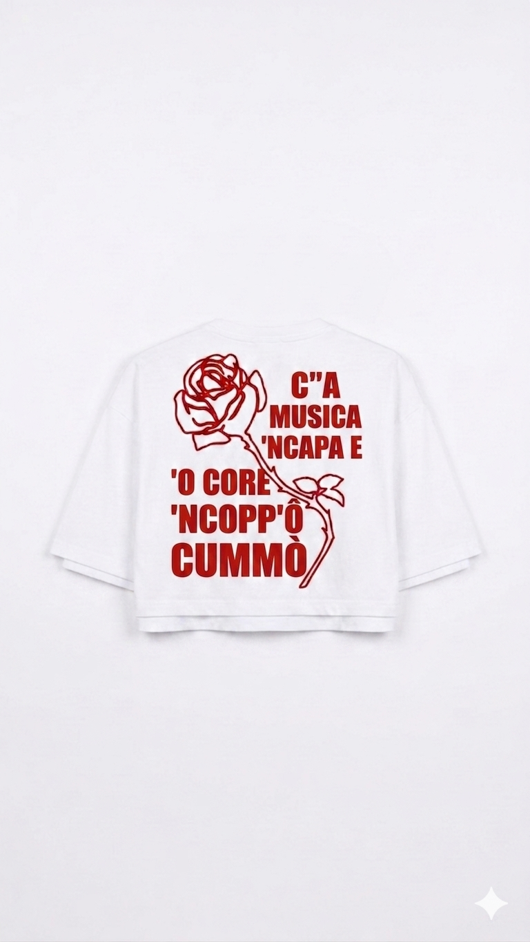 T-Shirt personalizzata core ncopp cummo