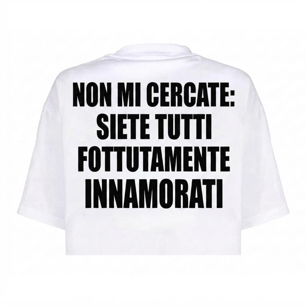 Maglia personalizzata Non mi cercate
