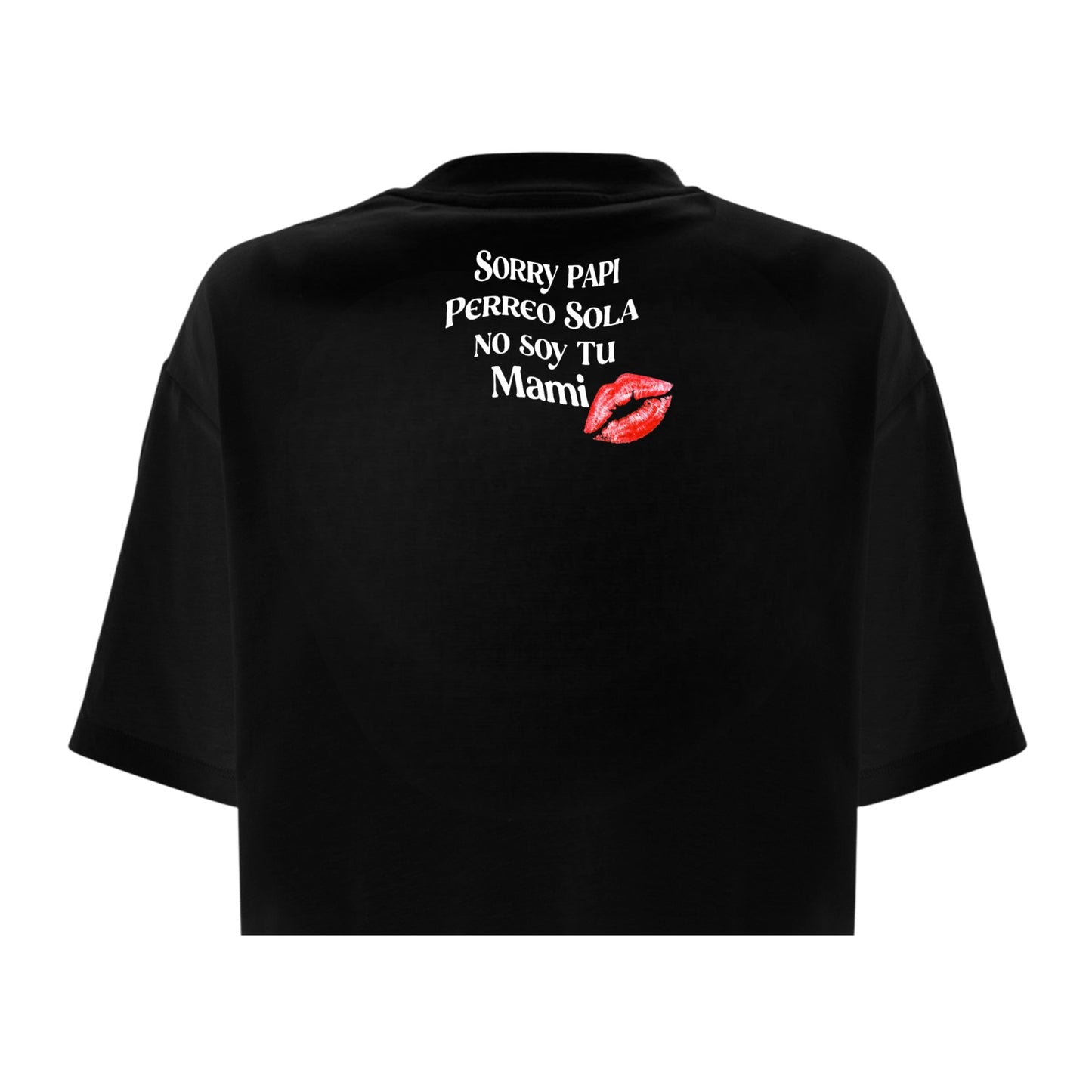 T-Shirt Nera No Soy tu mami