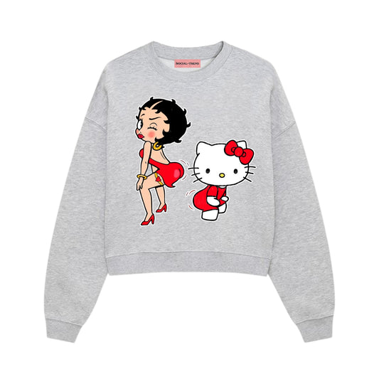 Felpa crop No Soy tu Mami