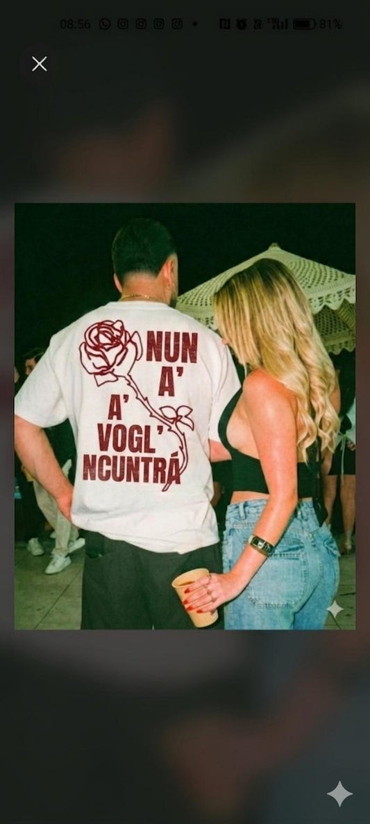 T shirt personalizzata sta cessa