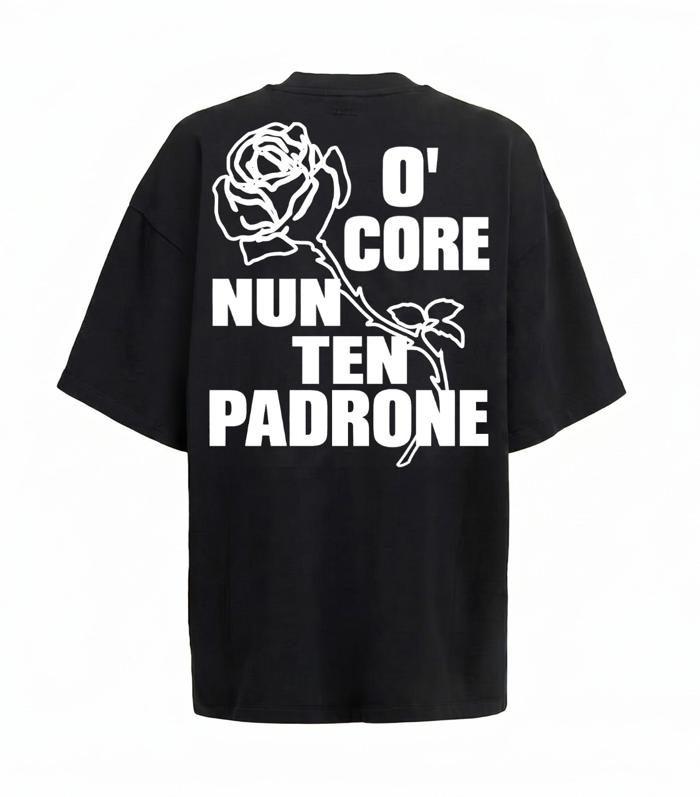 T-Shirt O'Core Nun ten Padrone (Version rose)