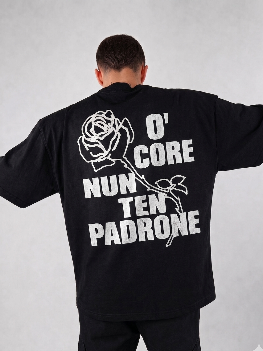 T-Shirt O'Core Nun ten Padrone (Version rose)