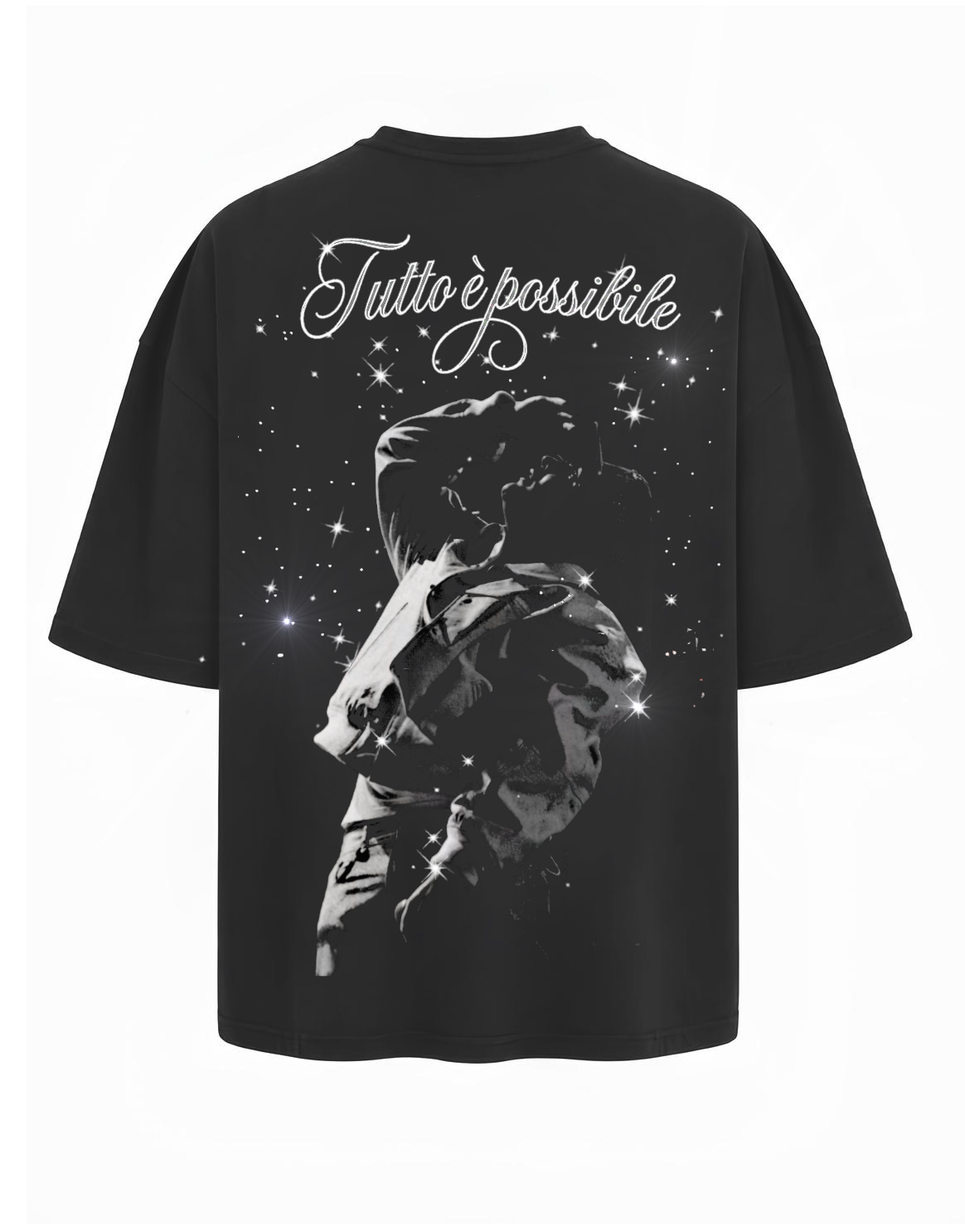 T-Shirt Tutto è possibile Luxury strass