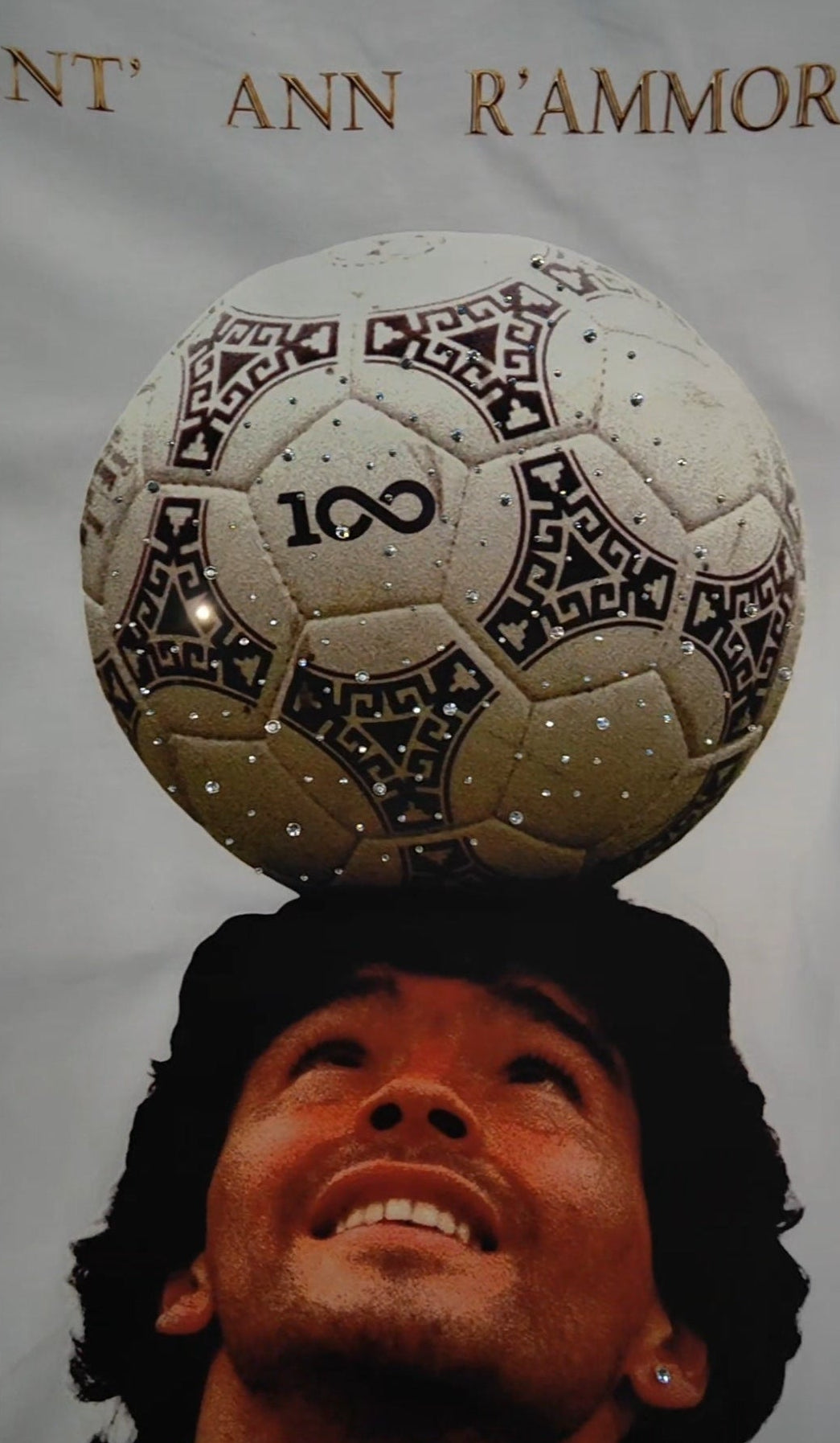 T-Shirt Napoli D10S Maradona⚽ 🩵