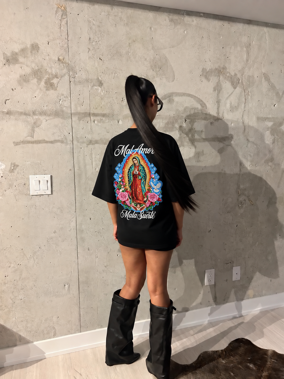 T-Shirt Mal Amor Mala Suerte Maria