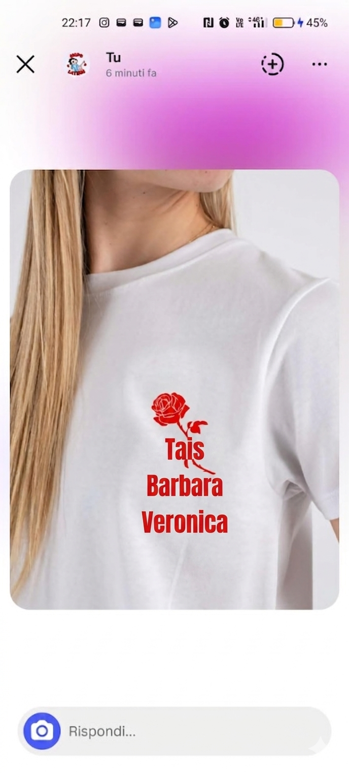 T-Shirt personalizzata core ncopp cummo