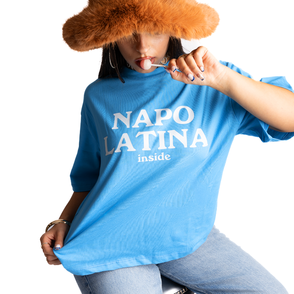 T-Shirt Napolatina Azzurra