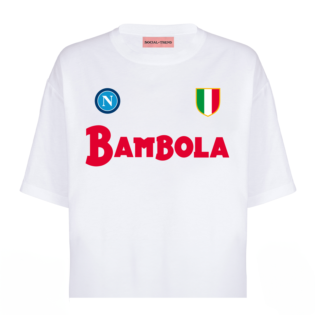 T-Shirt  NAPOLI BAMBOLA SCUDETTO 10
