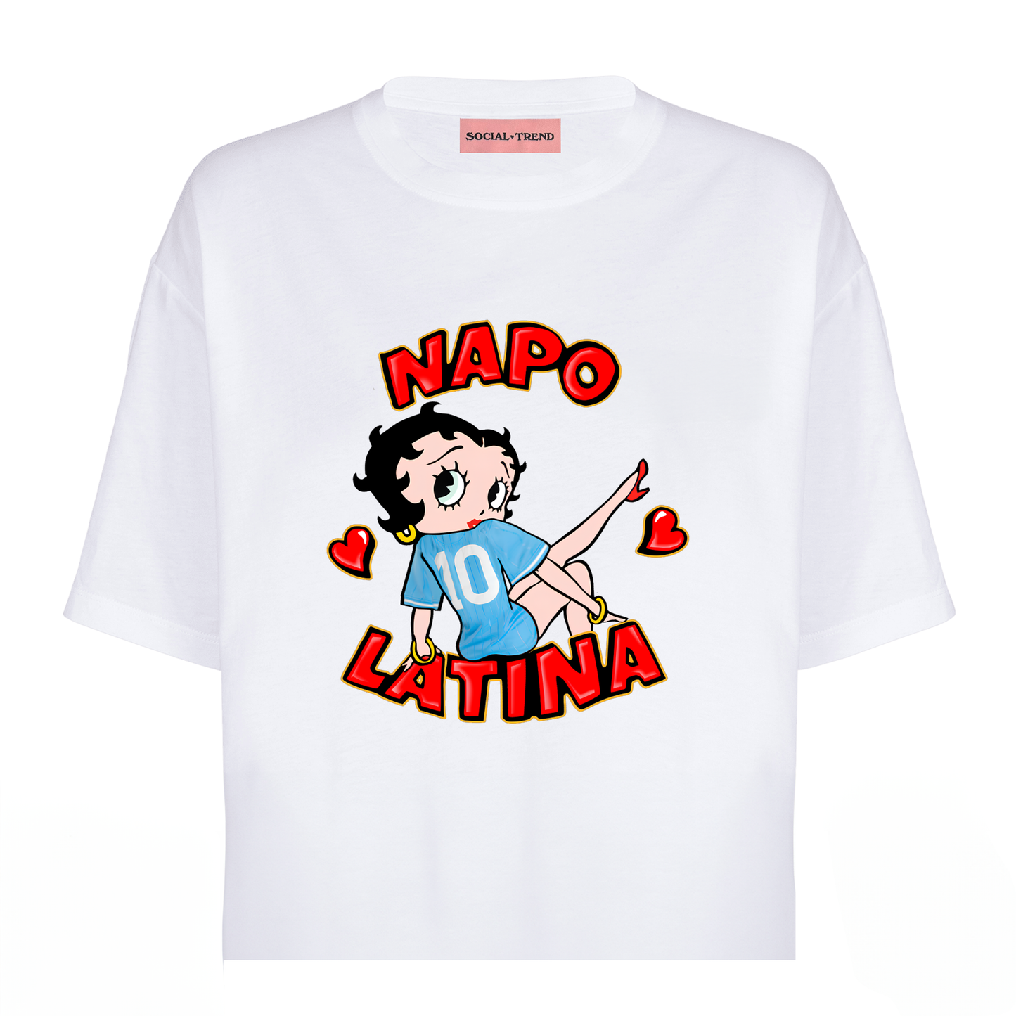 T-Shirt Regular Napolatina Betty Bianca